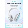 Şarjlı Kulak Üstü Stereo Kulaklık Bluetooth Uyumlu Müzik Ve Görüşme Destekli