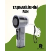 Sessiz Çalışan Taşınabilir Fan | Dijital Göstergeli | 100 Kademeli Hız Ayarı