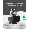 Sessiz Çalışan USB Şarjlı Masaüstü Mini Vantilatör