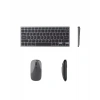 Sessiz Kullanım Sunan Bluetooth Klavye Mouse Seti Çoklu Cihaz Uyumlu