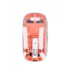 Sessiz Tıklamalı Şeffaf Mouse Bluetooth ve USB Uyumlu