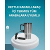Seyahat Tipi Araç Çakmaklı Isıtıcı Çelik Termos Bardak
