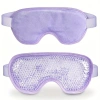 Sıcak Ve Soğuk Boncuklu Buz Jeli Terapi Göz Maskesi (Mor)