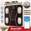 Siyah Akıllı Dijital Baskül Fs-550 Bx40