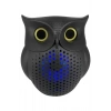 Siyah Bluetooth Hoporlör Baykuş Speaker Bluetooth 5.0 Bağlantılı