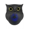 Siyah Bluetooth Hoporlör Baykuş Speaker Bluetooth 5.0 Bağlantılı
