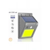Solar 48 LED Bahçe Lambası - Geniş Açılı Panel - Duvara Monte