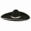 Sombrero Meksika Şapkası Gümüş Şeritli Yetişkin Boy