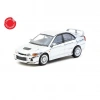 Eco Lounge 1/64 Mitsubishi Lancer GSR lution IV Silver with Tarmac Cards