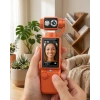 Taşınabilir 4K Gimbal Kamera 180 Derece Döner Lens Stabil Video Çekim Özellikli