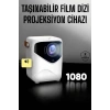 Taşınabilir Android Projeksiyon Wifi Destekli 4K Multimedia Tabanlı Ev Ve Ofis Tipi