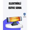 Taşınabilir Infrared Isıtıcı Aşırı Isınma Korumalı