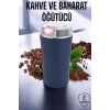 Taşınabilir Kahve & Baharat Öğütücü, Kolay Temizlenebilir ve Uzun Ömürlü Paslanmaz Çelik
