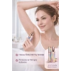 Taşınabilir Şarjlı Yüz Tüy Alma Aleti, Tahriş Etmeyen Hassas Başlık ve Lüks Gövde