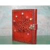 Taşlı Deri Defter Model 6