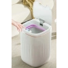 Temassız Sensörlü 20 Litre Çöp Kovası UV Işıklı Koku Geçirmez Mutfak Banyo Kullanımı