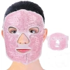 Terapi Jel Yüz Maskesi Soğuk Ve Sıcak Boncuklu Ayarlanabilir Maske (pembe)