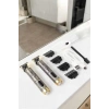 Tıraş Makinesi Şarjlı Profesyonel Saç Kesme Makinesi Gold Çizik Tıraş