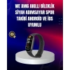 TPU ve Silikon Kordonlu Akıllı Bileklik – 20 Gün Bekleme Süresi