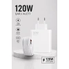 Turbo Hızlı Şarj Destekli 120W USB-C Şarj Seti