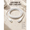Type-C Ligtning 30W İOS Şarj Kablosu Hızlı Şarj Kablosu
