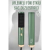 Üflemeli Fön Tarak Düzleştirici Seramik Kaplama Elektriklenme Karşıtı
