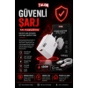 USB Kablolu 120W Güç Adaptörü Hızlı Şarj Destekli Mobil Cihaz Uyumlu Set