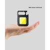USB Şarjlı 800 Lümen LED Fener – Mini Boy, 3 Işık Modlu, Anahtarlık Tipi El Feneri