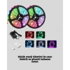 Uzaktan Kumandalı RGB Smart Şerit LED Işık Esnek ve Taşınabilir Dekorasyon