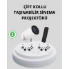 Wi-Fi 6 ve Bluetooth 5.0 Destekli 4K Akıllı Projeksiyon Cihazı
