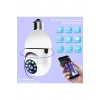 Wifi 360 Panoramik Ampul Kamera Güvenlik Kamerası Çift Wifi 360 Derece Gece Görüşlü