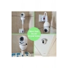 Wifi 360 Panoramik Ampul Kamera Güvenlik Kamerası Çift Wifi 360 Derece Gece Görüşlü