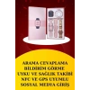 Wireless Şarjlı Akıllı Saat ve Dijital Göstergeli Kablosuz Bluetooth Kulaklık Nabız Ölçer