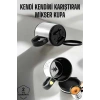 Yazılı Mug Kupa Karıştırıcı Özelliği Ve Paslanmaz Çelik