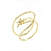 Yıldız Oval Metal Yüzük