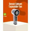Yüksek Hızlı Şarjlı Fan | Kamp, Ofis ve Açık Hava İçin İdeal