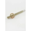Yuvarlak Taşlı Pens Toka