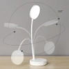 Yuvarlak USBli Dokunmatik 3 Kademeli 360 Derece  Özel Göz Korumalı Led Lityum Masa Lambası (5047)