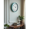 Zentime 36 Cm Turkuaz Dekoratif Duvar Saati