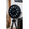 Zentime Siyah Asil Standart Stil Tripod Ayaklı Saat