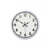 Zentime White Classic Modern 52 Cm Metal Duvar Saati