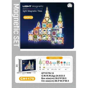 03-CH1179 7,5 CM MANYETİK BLOKLAR 100 PCS