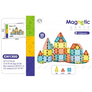 03-CH1300 5,5 CM MANYETİK BLOKLAR 55 PCS