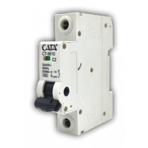 1 Adet CATA CT 9610 C Tipi 1X2A 4.5Ka Otomatik Sigorta