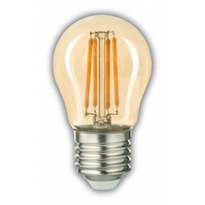 1 Adet KENDAL KES603 Led Rustik Ampul 6W Amber Işık E27 Duy