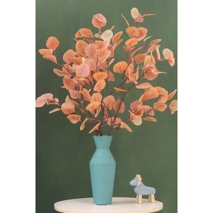 100 cm Dekoratif Dallı Sedef Ağacı Çiçeği Yapay Sahte Süs Bitkisi