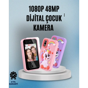 1080p HD Video Kaydı ve 2,8” Dokunmatik Ekran – Çocuklar İçin Gerçekçi Görüntü Deneyimi