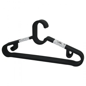 10pcs Plastik - Antrasit Gri Elbise Askısı Bx40