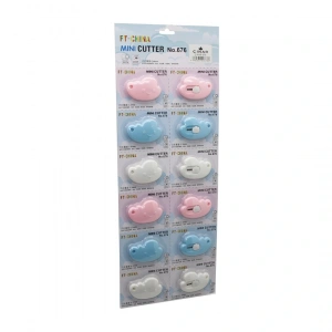 12 ADET MINI CUTTER MİNİ CEP - ÇANTA FALÇATA - MAKET BIÇAK (5047)