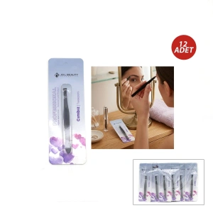 12 ADET SİYAH CIMBIZ (5047)